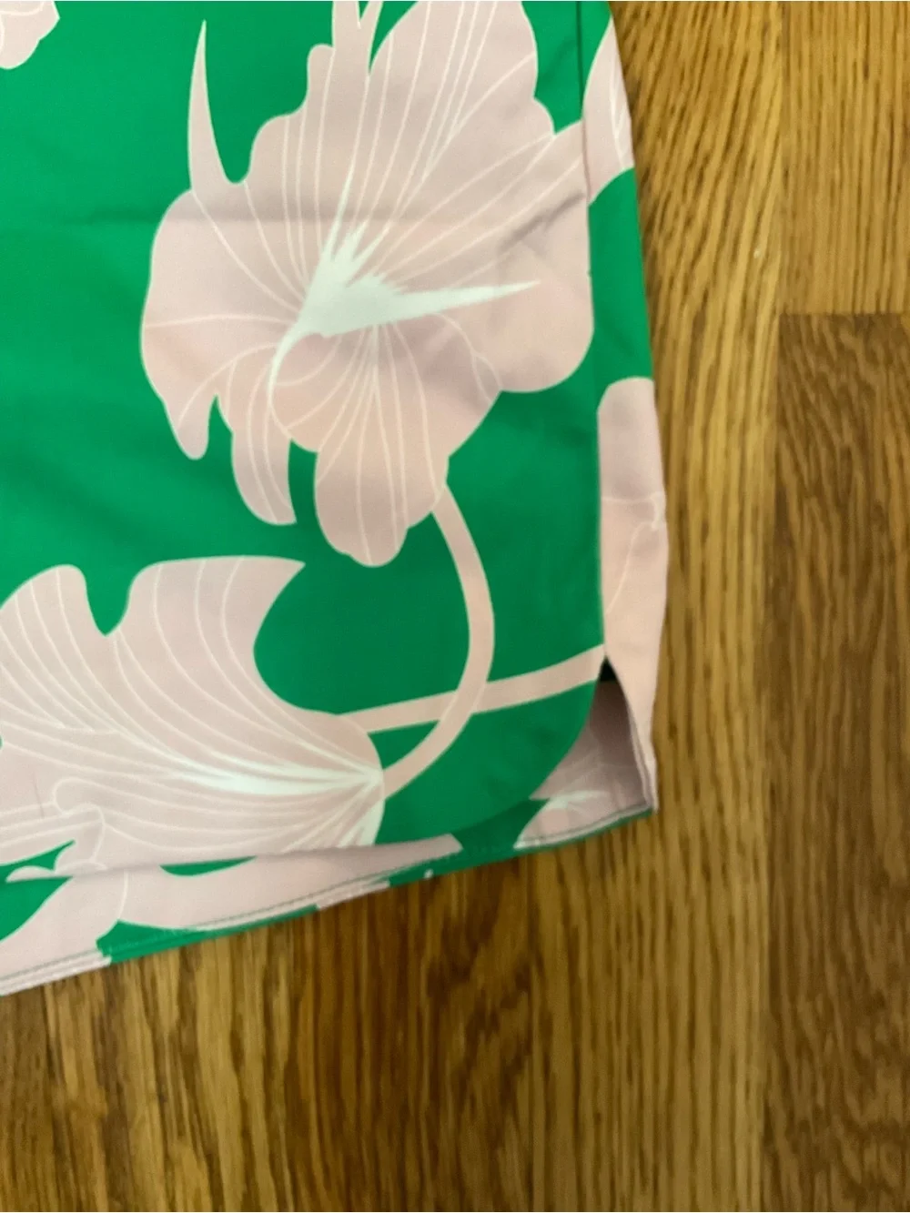 Jade - Beautiful Pink and Green Floral Shorts. Size 8